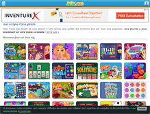 Tablet Screenshot of jeux.org