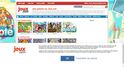 Desktop Screenshot of jeux.com
